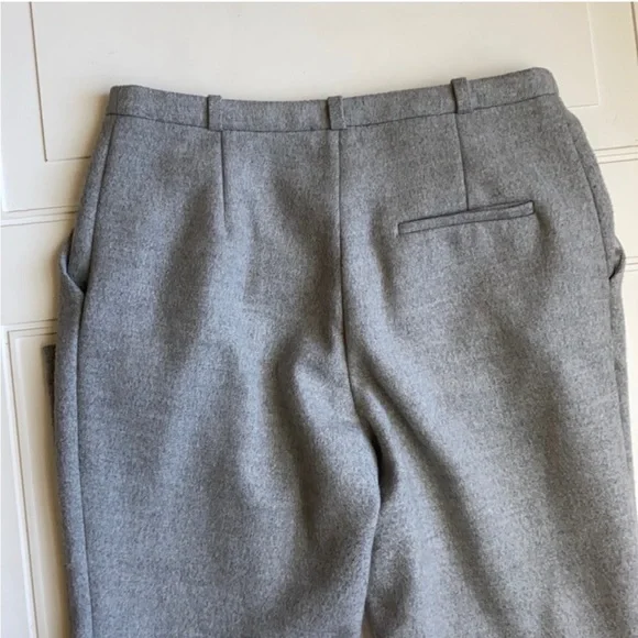 ASOS Super Soft Gray Pleated Dress Pants Size 4 - Picture 7 of 7